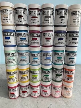 30 Golden SoFlat Matte Acrylic Paint Lot- 2oz Each – Special Colors